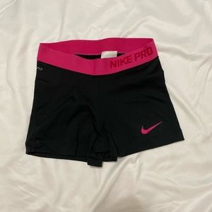 Nike pro shorts- Small